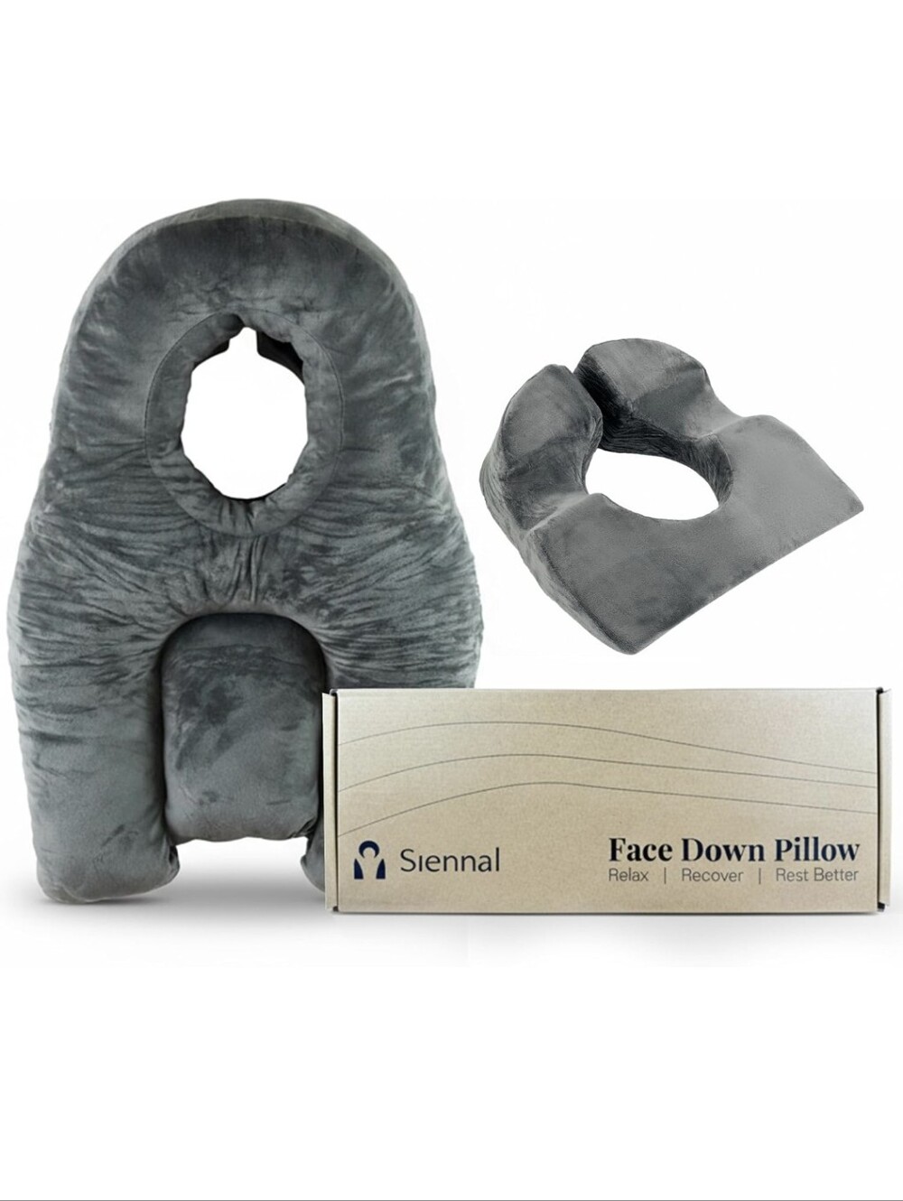 Face Down Pillow for Eye Surgery Recovery - 3-Vent Breathing Design